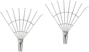 Grabie |   2 szt. Grabi stalowych do trawy, wytrzymałe grabie ogrodowe, narzędzie do pielenia, grabie do liści, wymienne grabie ogrodowe, stalowe grabie, narzędzia do spulchniania gleby, grabie do sadzenia kwiatów, stalowe grabie ogrodowe Grabie Grabie
