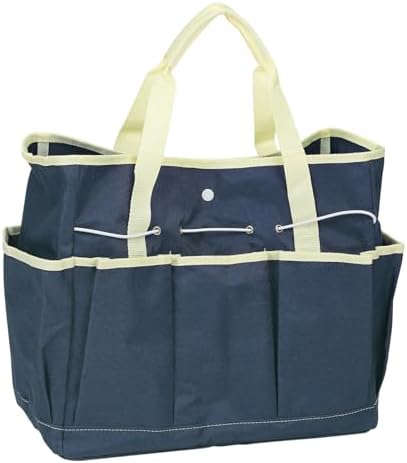 Zestawy narzędzi ogrodowych |   Torba na narzędzia ogrodowe 14″ X 6.7″ X 12″ Duża wodoodporna torba Oxford z kieszeniami, torba ogrodnicza, organizer narzędzi do roślin, pojemnik na przechowywanie dla mężczyzn na zewnątrz, niebieska Zestawy narzędzi ogrodowych Zestawy narzędzi ogrodowych